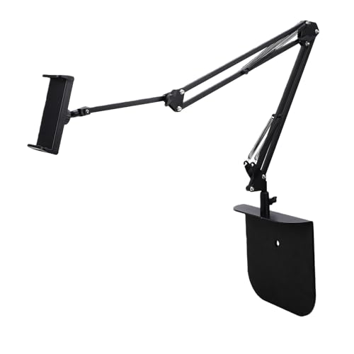 Support tablette de lit rotatif 360 pliable et flexible pour bureau et canapé