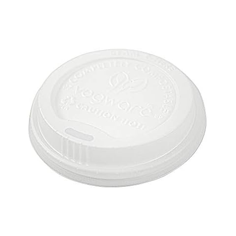 Vegware CPLA Hot Cup Lids Pack of 1000 Cover