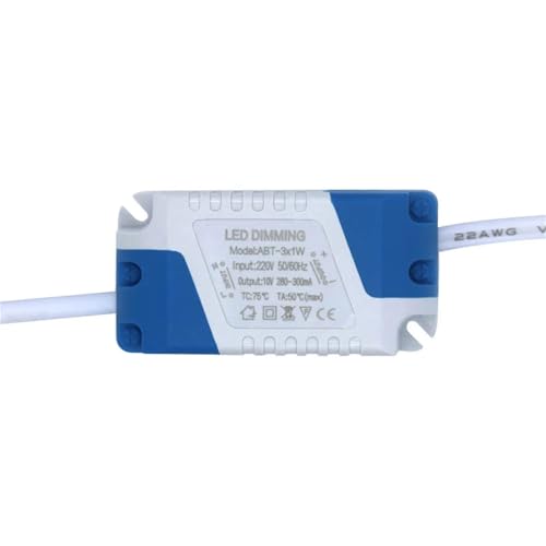 Pilote LED 3W transformateur AC220V DC10V 300mA pour spot de dressing