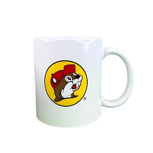 Taza de café de cerámica 12 oz Buc-ees miniatura 1