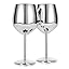 Elegante set di bicchieri da vino in metallo da 4 pezzi, argento: infrangibile ed elegante per gli amanti del vino, robusto, rinfrescante e per i momenti speciali - Elettronica, Tecnologia e Tendenze