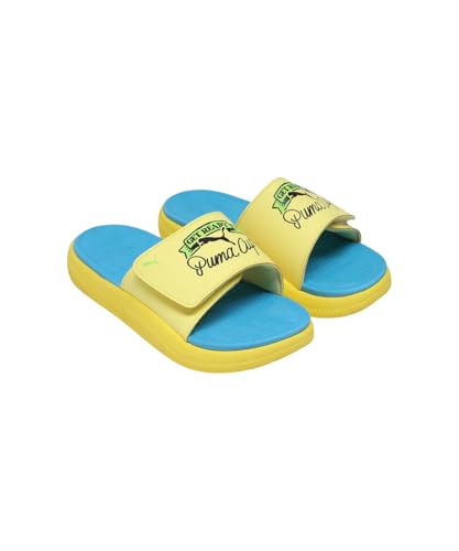 Image of PUMA unisex-child Softrideslide Superjrv4 Slide