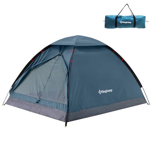 KingCamp Tenda da campeggio per 2 persone, leggera, impermeabile, facile