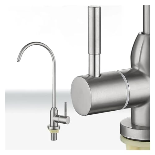 Mélangeur d'évier noir mat haut de gamme orientable avec option eau pure