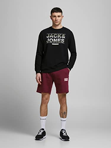 JACK & JONES Herren JPSTNEWSOFT Sweat Shorts GMS SN, Port Royale, XS – Ansicht 2