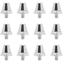 12Pcs Football Shoe Studs for 5MM Threaded Football Soccer Shoes 11mm/13mm/15mm Football Shoe Replacement Spikes