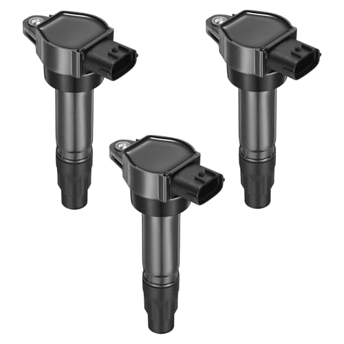 Image of 3-Pack UF681 Ignition Coils Compatible with Smart Fortwo 2008 2009 2010 2011 2012 2013 2014 2015 1.0L L3 - Replaces for ICA64270 GN10674 ICA64178 36-8276