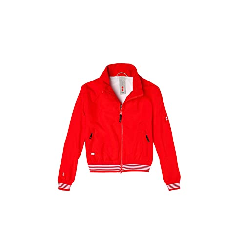 SLAM Short Jacket G206 Chaquetas de Mujer, Red, S