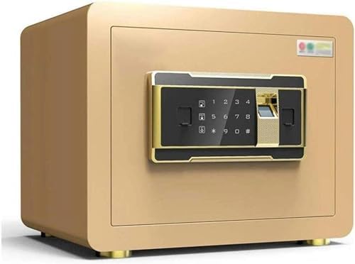 Caja Fuerte ignífuga Caja Fuerte Impermeable Caja de Seguridad Huella Digital Caja Fuerte Caja Fuerte Caja Fuerte para el hogar Caja Fuerte para Dinero en Efectivo Caja Fuerte Electro