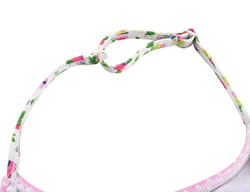 Cadocado Juniors One Piece Bathing Suit Halter Bow Knot Swimwear For Girls, Polka Dot, 10 Years #TOP6