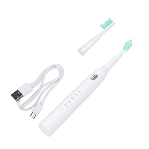 ARTIBETTER Escova de Dentes Elétrica 5 Engrenagens Escova de Dente Recarregável Usb Com Cabeça de Es