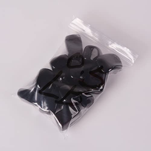 Image of 1 /2LB Large Black Obsidian Tumbled Stone Specimen Collection Pocket Worry Healing Crystal