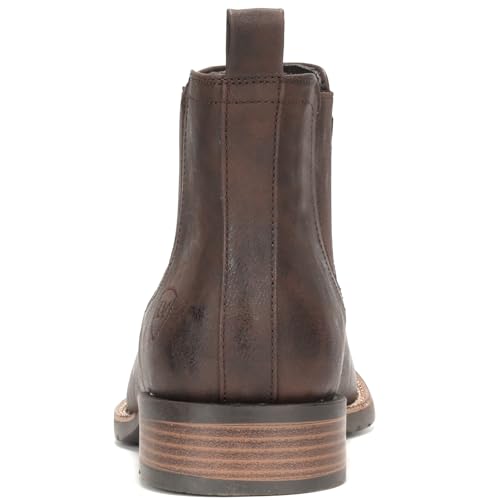 Image of IUV Cowboy Boots For Men Ankle Boots Western Boot Casual Dress Slip On Chelsea Men