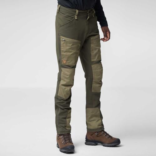 Fjällräven Herren Keb Agile Winter Hose, Deep Forest/Laurel Green, 54/R