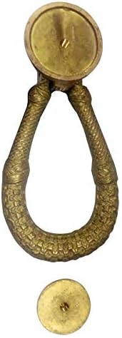Adonai Hardware Rope Decorative Brass Door Knocker
