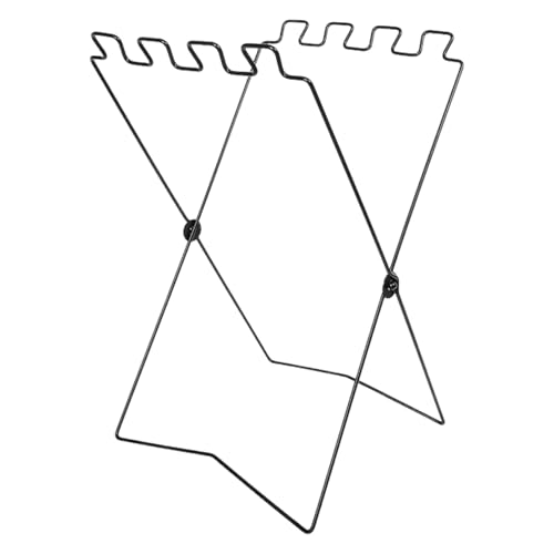 Générique Support pour Sacs Poubelle, Support Pliable en Métal pour Sacs à Ordure Jardin, Organisateur de Déchets Léger pour Jardin Cuisine Balcon Camping