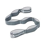 A AZURELIFE Premium Durable Stretch Straps with Loops, Stretching Strap for Physical Therapy, Multi-Loop Yoga Strap Fitness Exercise Strap for Yoga, Pilates, Dance, Flexibility&Exercise