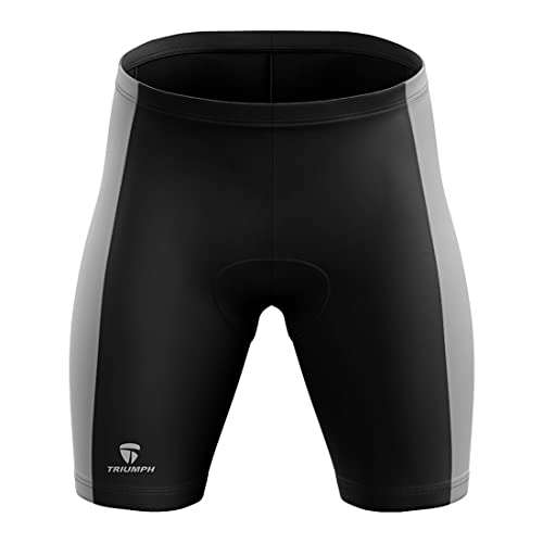 Image of Triumph Men's Cycling Shorts with Foam Padded. These Biking Half Pants are The Most Important Bikes Accessories for Boys /Men Cycling Enthusiasts. Dress Yourself with The Leader in Cycling Clothes