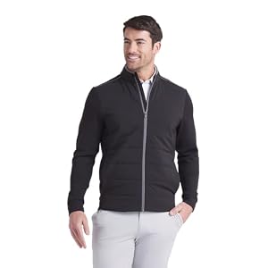 PUMA Golf Men’s Cloudspun Fleece Hybrid Jacket