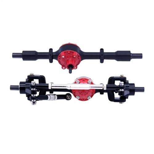 Essieux avant arrière en métal WPL C14 C24 : l'accessoire idéal pour le crawler RC en forêt