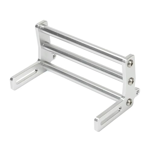 RC��������̕��i For LCG For TRX4 For SCX10 For Dodge Gspeed 1/10 �A���~�����t�����g�o���p�[�u���o�[ RC �N���[���[�V���[�V�{�f�B�V�F���d��(Silver)