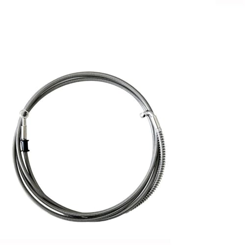 Durite de frein moto tressée M10 hydraulique de 10 à 500 cm avec angle 0° à 28°