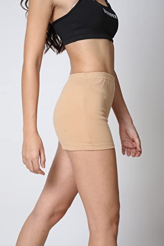 Image of Good Connection Boyshort Yoga Workout Panties Comfortable Breathable Quick Dry Seamless Underwear
