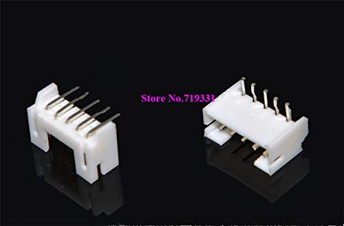 Gimax PH 2.0mm Right Angle Connector Positioned Foot Socket 2P 3P 4P 5P 6P ~16P Connector 1000pcs - (Pins: 2000pcs 5p)