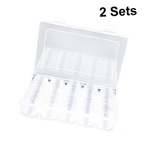 Caja Porta Monedas Transparente con 2 Sets y Bandeja miniatura 5