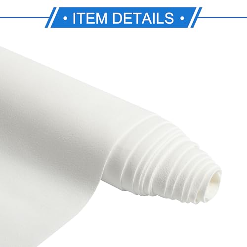 VekAuto Headliner Fabric 100" L x 60" W Interior Trim DIY Roof Repair Replacement for Car Truck RV SUV Boat Automotive Suede Fabric White by VekAuto - Image 5
