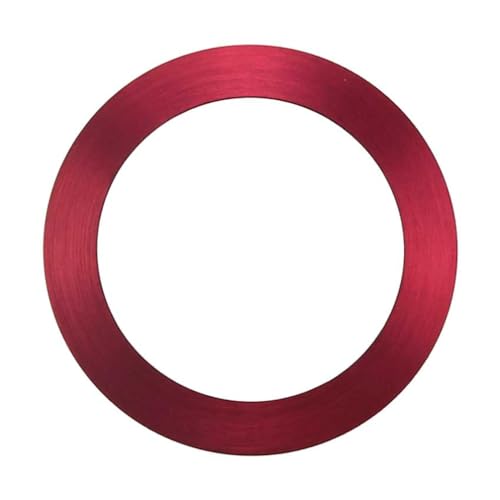 Image of Replacement Colorful Steel Ring for PSP 2000 1000 for PSP1000 PSP2000 UMD Back Door Cover Ring (Red)