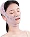 Zhuluck 1Pc Pink Reusable V Line Mask,Breathable, Soft and Comfortable Chin Strap for Women Skin Care Tools Masks