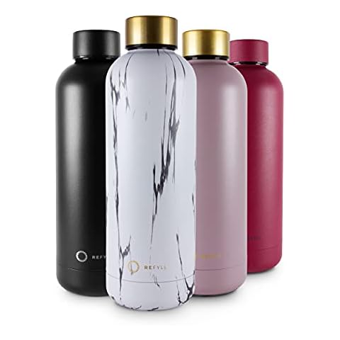REFYLL Trinkflasche Edelstahl wonderFYLL - 500ml Thermosflasche Cover