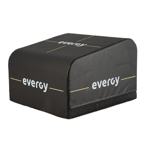 EVERGY Glute Foam Box. Cajon Pliometrico. Steps Fitness Cajón de salto antideslizante, espuma de alta densidad. Plyo Box, Jump Box Cross Training.