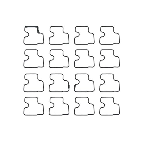 2Zbg A/B/C 16 KXPbg Lu^[CLbg KXPbg t[gt Ho 125 VARAD XL125V XL125 125CCɓK(16pcs gasket)