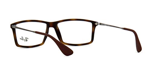 Image of Ray-Ban unisex-adult Rx7021 Mathew Rectangular Prescription Eyeglass Frames
