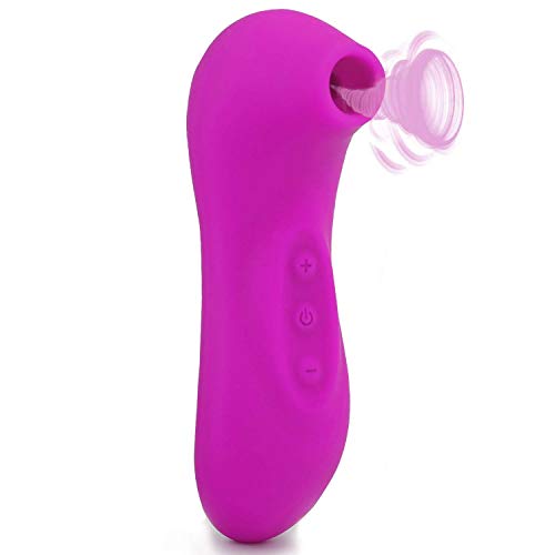 Masajeador Portátil, 10 Modos de Frecuencia, Silicona Suave, Impermeable, Carga USB