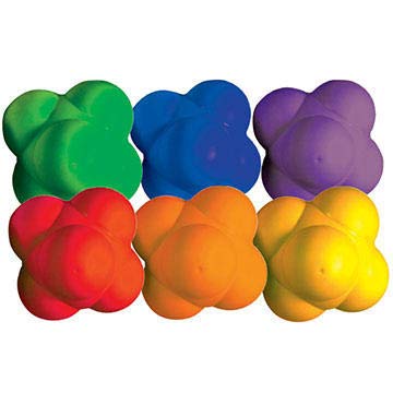 Sports Health 14” Jumbo Reaction Ball Set of 6 Colors