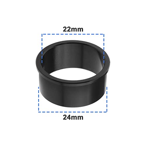 EMSea 2Pcs Bike Bottom Brackets Bike BB Axis Bottom Bracket Washer Aluminum Alloy Bicycle BB Adapter Bike Accessories for Mountain Road Bike - Image 3