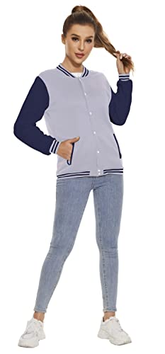 Image of Yuji Itadori Women Varsity Jacket Baseball Lightweight Outwear Fleece Coat Button Down Clothes