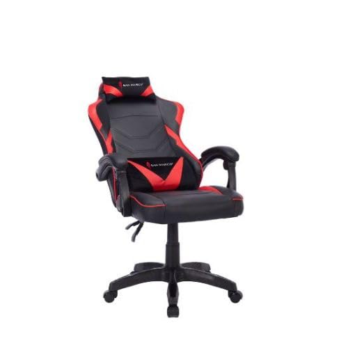 San Marco Sedia Gaming Ergonomica (Rosso)