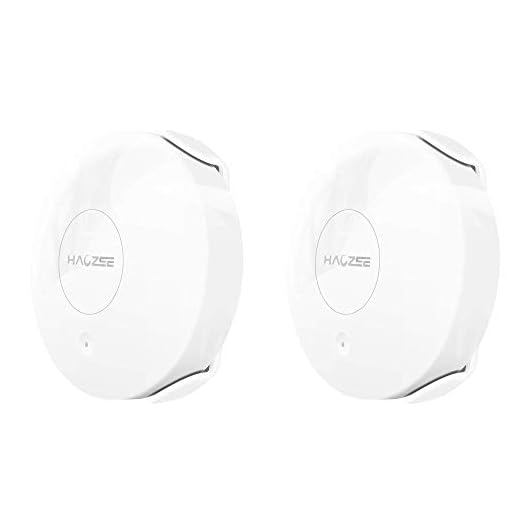 Smart WiFi Water Sensor,Built in Battery,Smart Flood Detector with Remote Probe Water Resistant 2 Pack¡