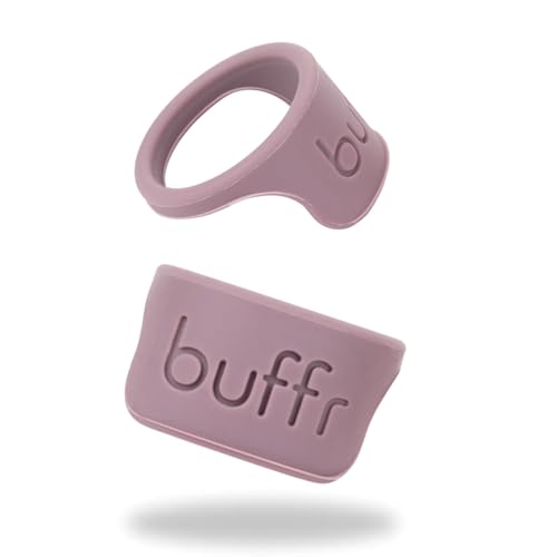 Image of BUFFR Silicone Ring Protector for Working Out - Wedding Band Guard for Gym & Fitness - Secure, Non-Slip Rubber Ring Cover for Women