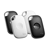 Life360 Tile Pro 電池交換可/ハイスペックモデル ブラック＆ホワイト 4個パック/スマートトラッカー/スマートタグ/紛失防止タグ/置き忘れ防止/音を鳴らして場所をお知らせ/防水機能/Bluetooth接続範囲外でも探せる/縦長/iOSとAndroidの両方に対応/カギやバッグに