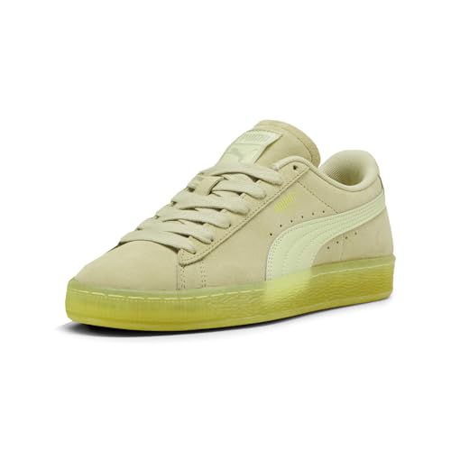 PUMA Womens Suede Classic Translucent Lace Up Sneakers Shoes Casual - Green - Size 10 M2