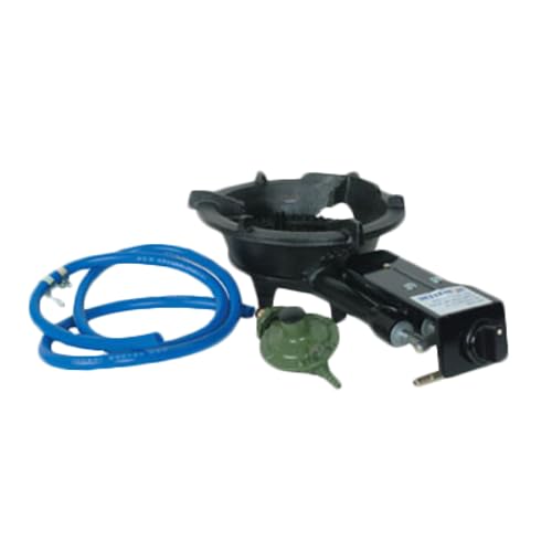 A-to-Z Supply IRFS002 Fast Stove HL-202, 18-1/2"L x 10-3/8"W x 6"H, Single, Adjustable Burner, Includes Hose and Gas Nozzle, LP Gas, 16,800 BTU