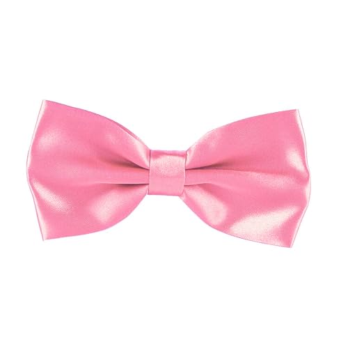 Image of Mens Classic Solid colour Bowtie 6pcs /12pcs Combo Pre-tied Satin polyester Formal tuxedo Bow tie Set For Boy Women and Men & Adjustable Length