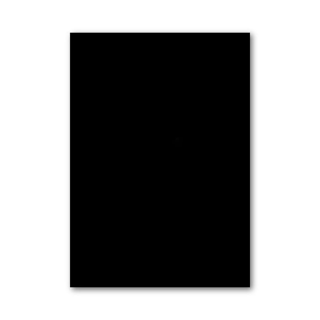 230GSM A4 Kartonpapier - 10 -Farben-Sortiment/Einzelfarben für DIY-Kunsthandwerk,Origami,Scrapbooking|Farbiges Kunstpapier für Schulprojekte,Papierschnitt,Schwarz,3 Pack (20 Blätter/Pack)