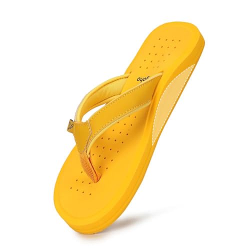 Image of YOHO ArchFlex orthopedic slippers for men | Arch support for pain relief | Soft, Anti-Skid, lightweight | comfortable padded straps flip flops for Everyday
