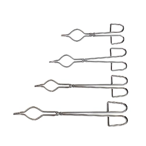 Alipis Set of Clamp Pliers Clamps Crucible Beaker Clamps for Scientific Experiments Chemical Supplies